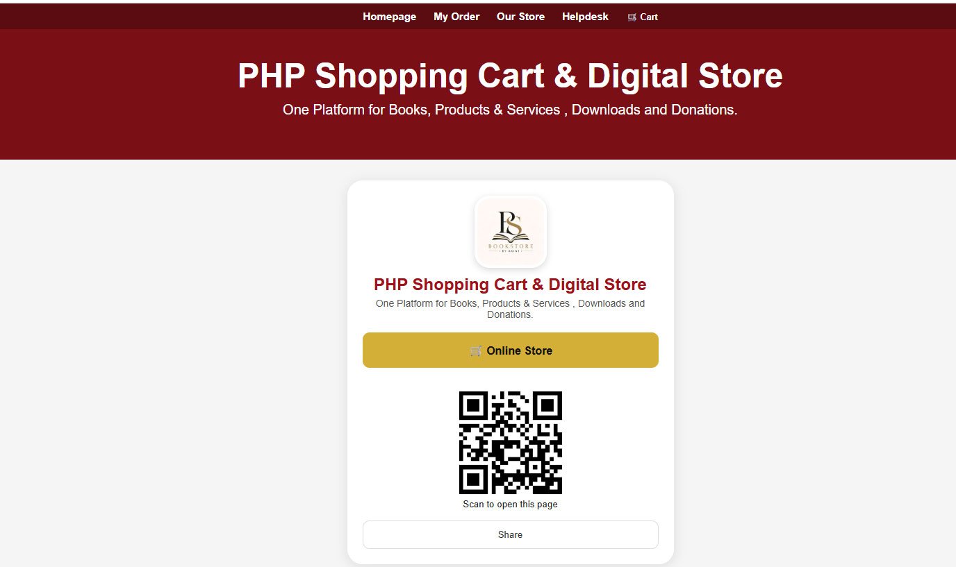 PRO - PHP Shopping Cart & Digital Store